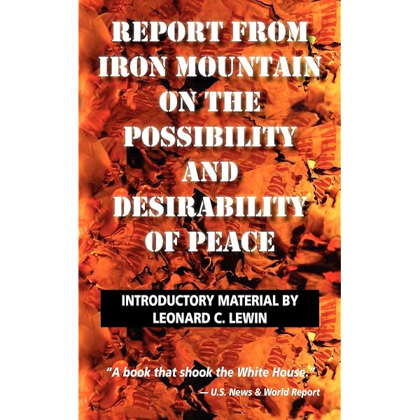 Report From Iron Mountain: Lewin, Leonard C.: 9781439123119